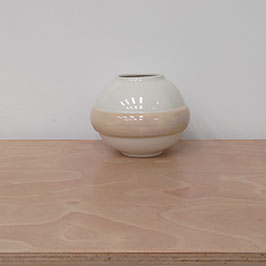 Vases lune - Porcelaine émaillée
