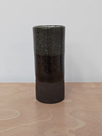 Vases cylindres - Grès émaillé