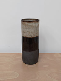 Vases cylindres - Grès émaillé